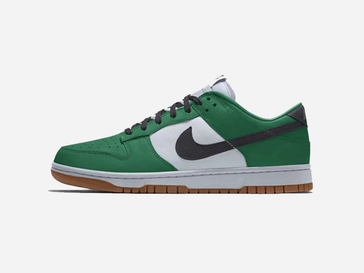 Product image of Milo Nike Dunk Low sneakers with plain white background