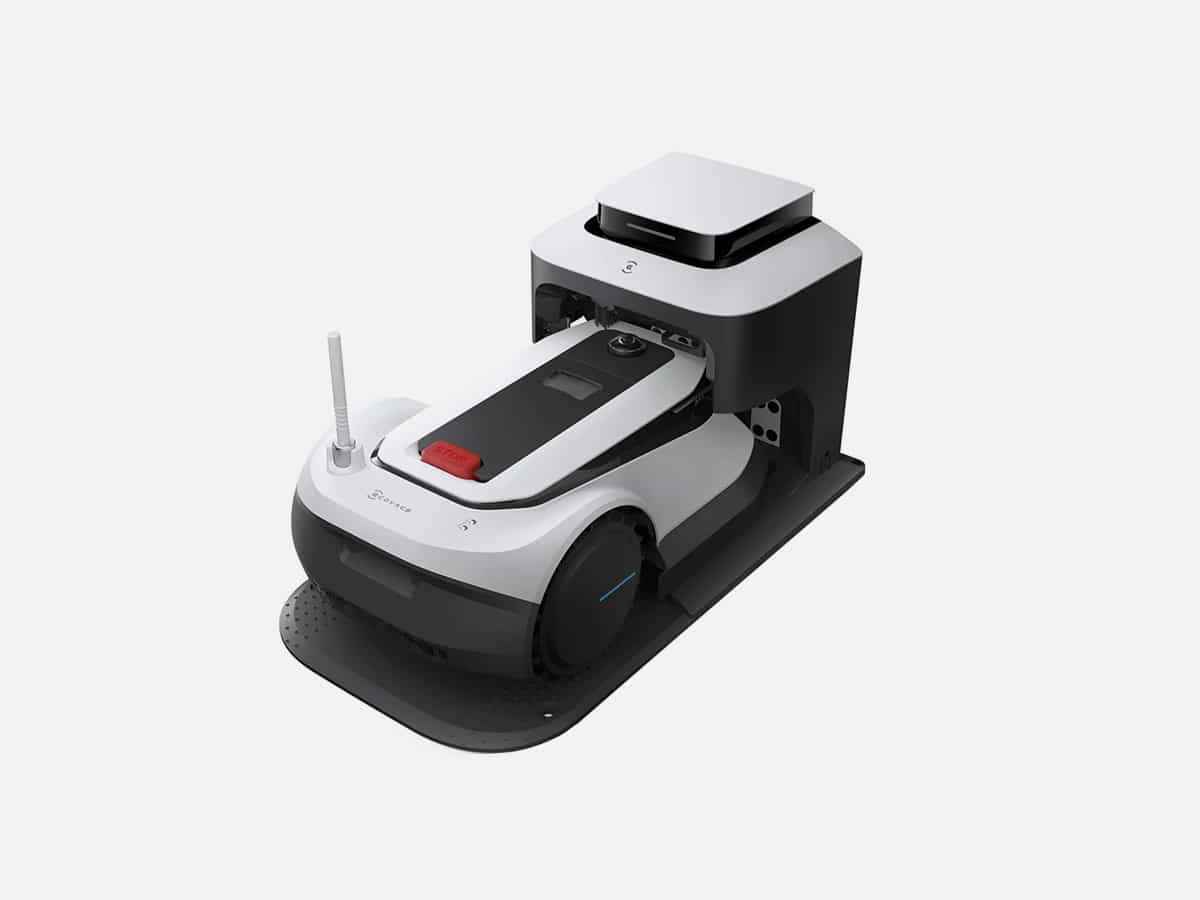 Product image of Ecovacs Lawn Mower with plain white background