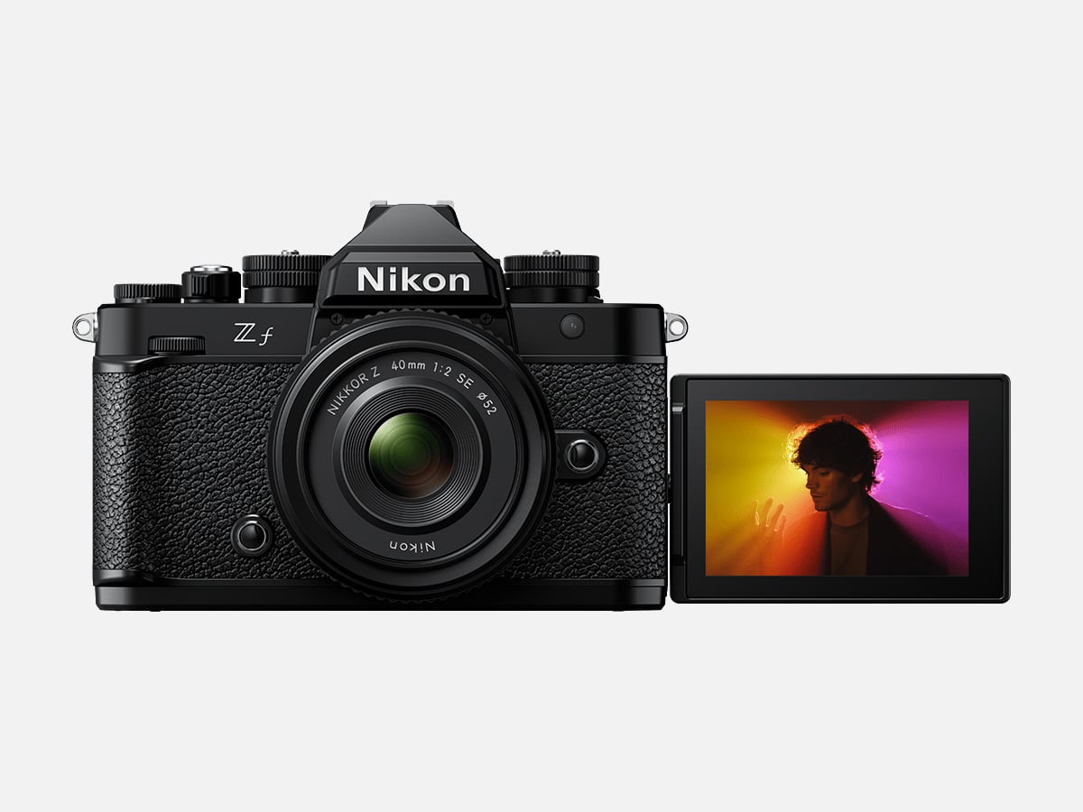 Product image of Nikon Z F camera with plain white background