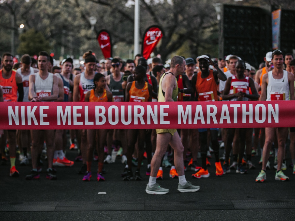 Nike melbourne marathon