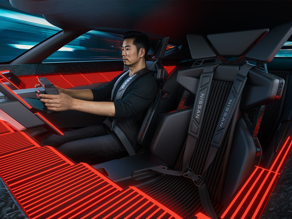 Nissan hyper force concept interior 2