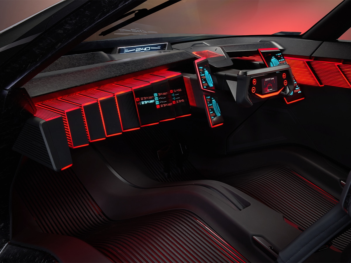 Nissan hyper force concept interior