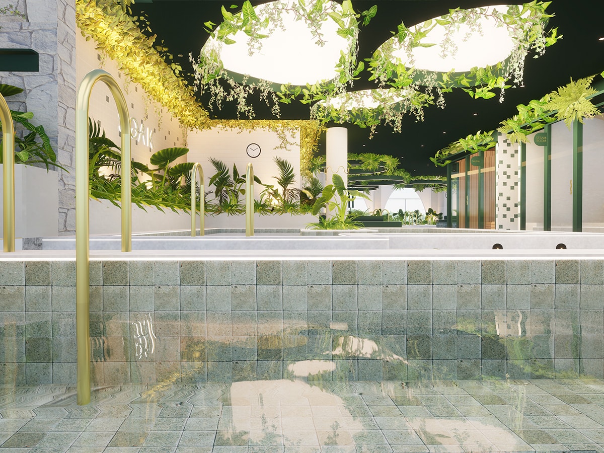 Soak Bathhouse Bondi Junction (Artist render) | Image: Supplied
