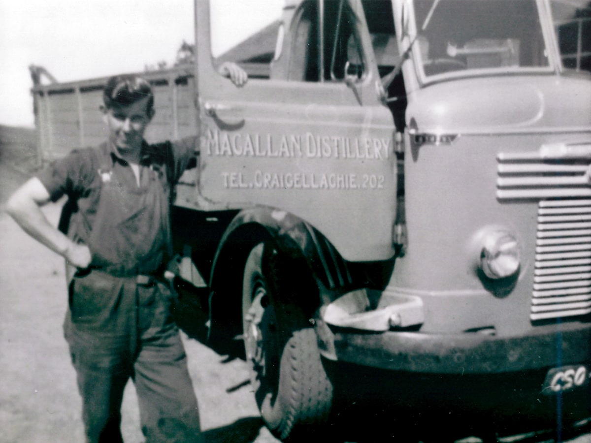 A driver for The Macallan circa 1940 | Image: Supplied