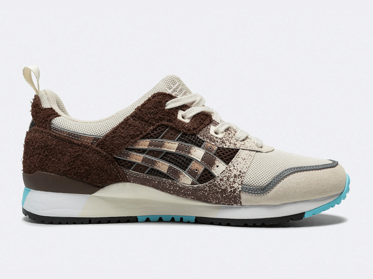 ASICS x UP THERE GEL LYTE III 'Cream/Dark Brown' | Image: Up There