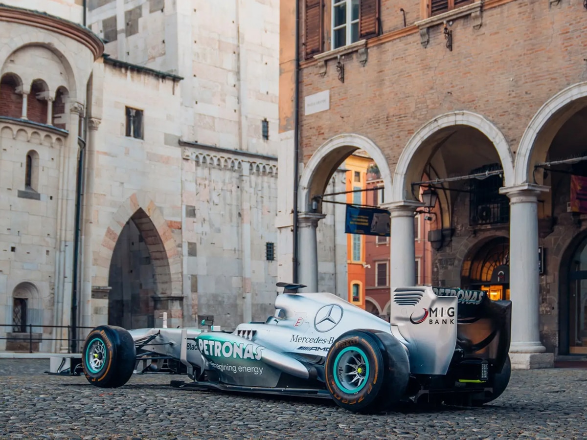 Lewis Hamilton's 2013 W04 F1 car | Image: RM Sotheby's