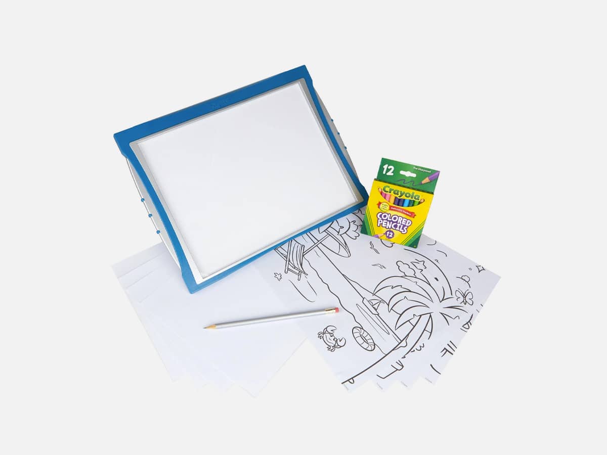 Product image of Crayola Light-Up Tracing Pad with plain white background