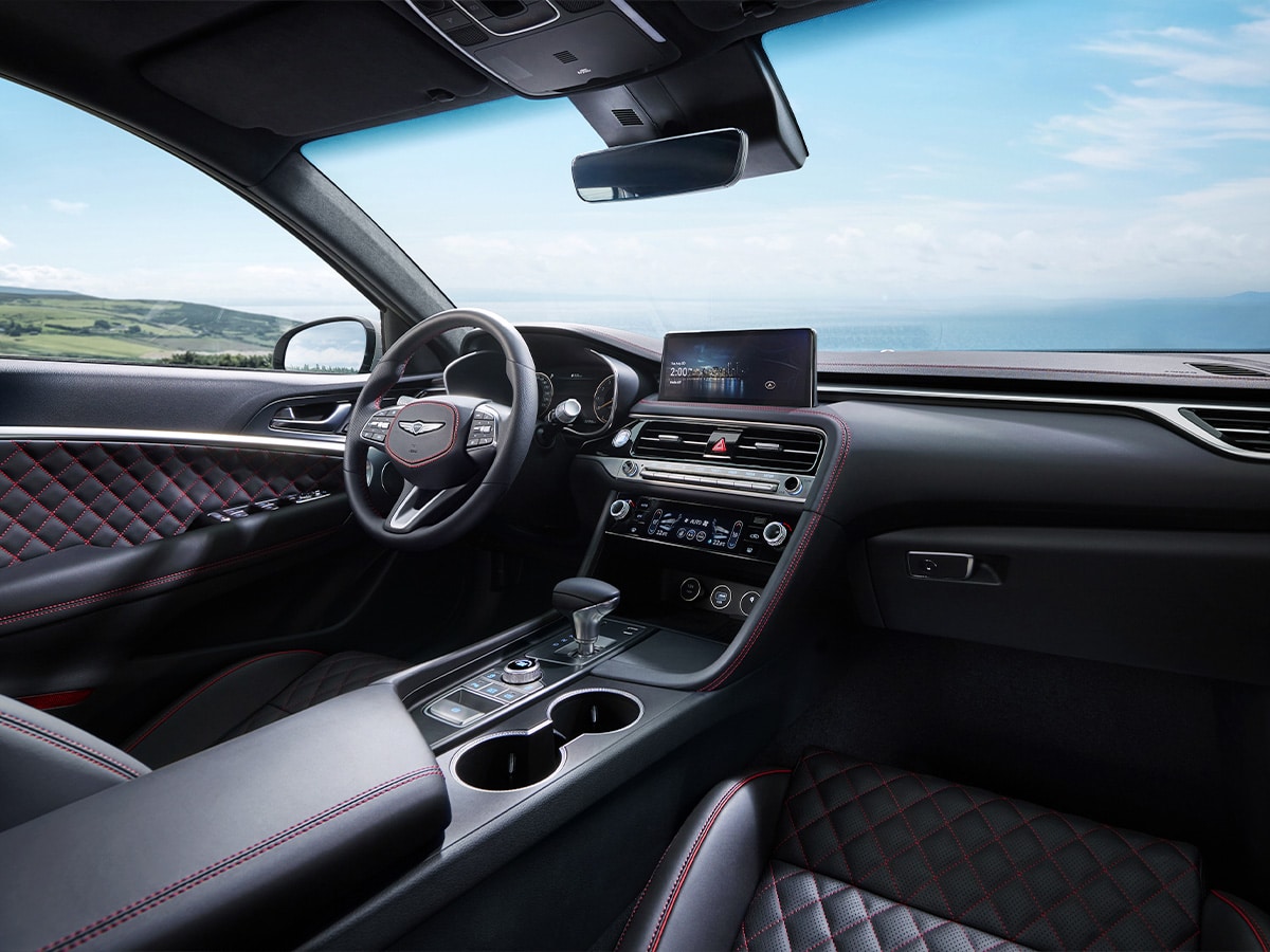 2024 Genesis G70 interior (overseas model shown) | Image: Genesis Motors