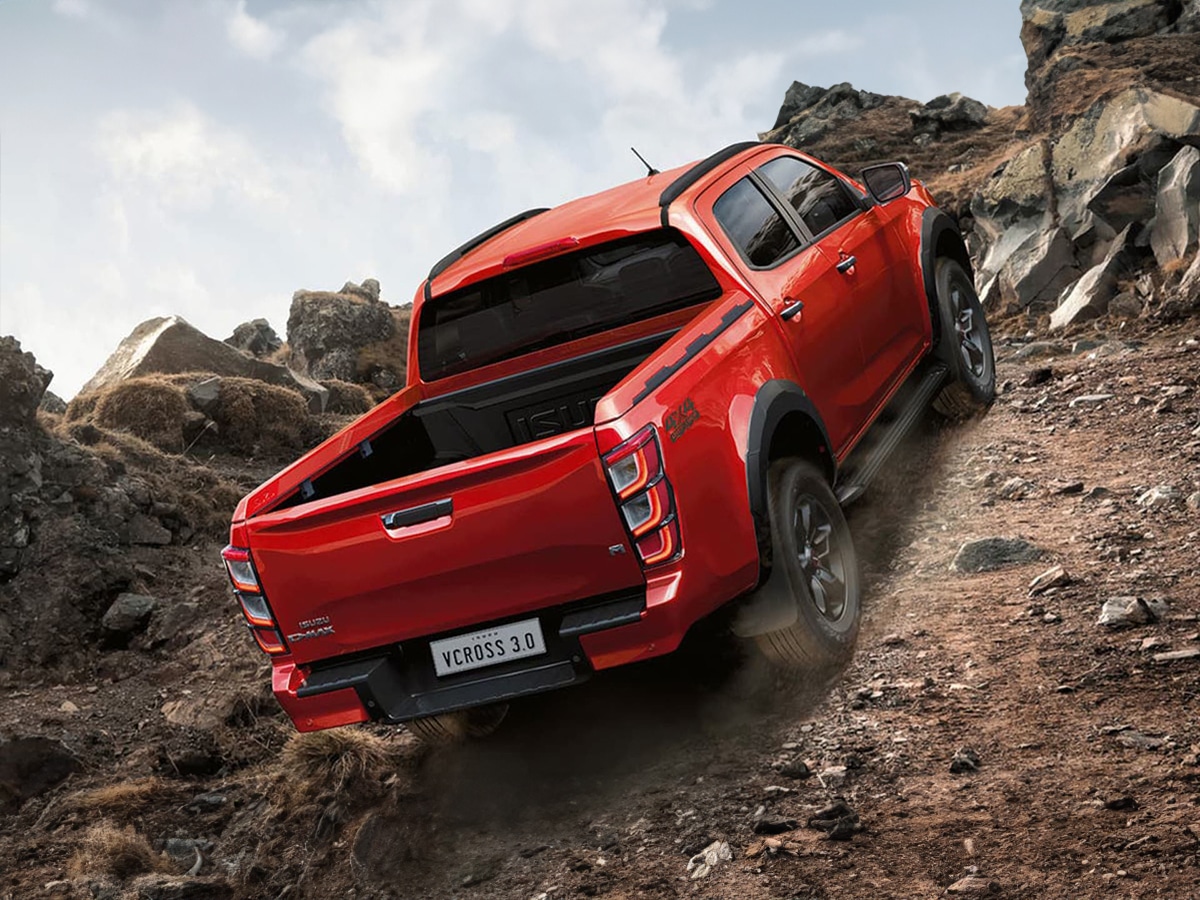 2024 isuzu d max facelift rear end