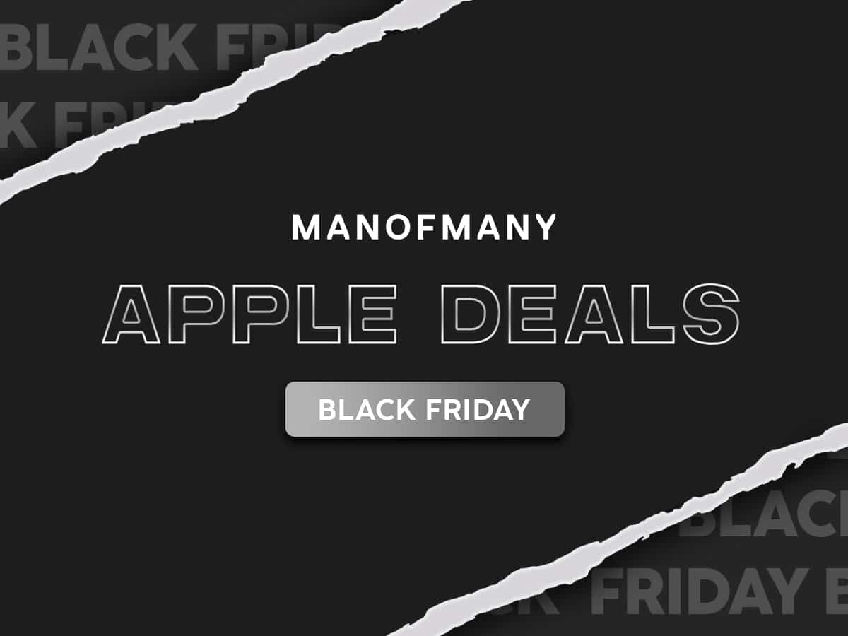 Man of Many Apple Deals Black Friday