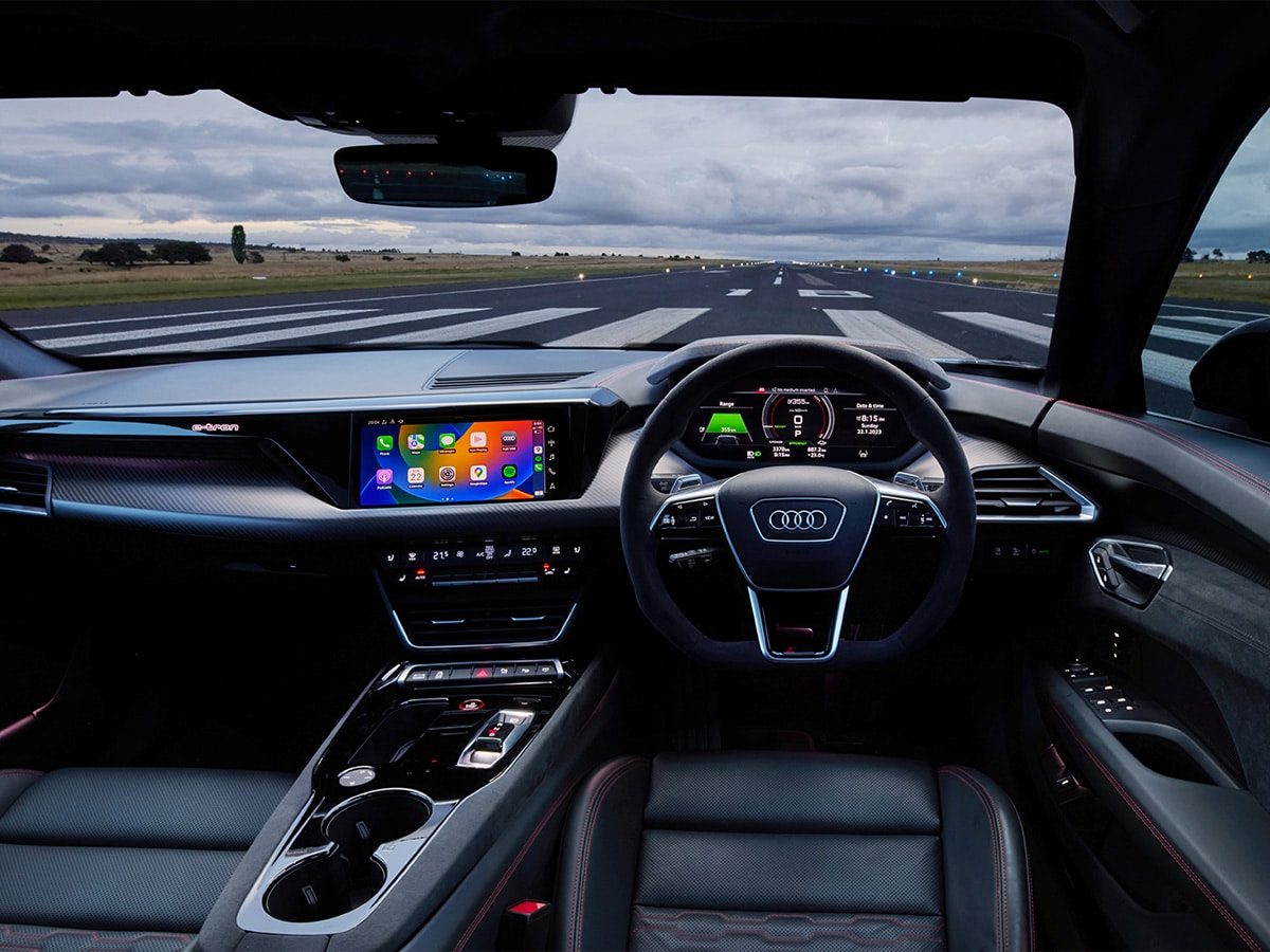 2023 Audi RS e-tron GT interior | Image: Mark Bramley