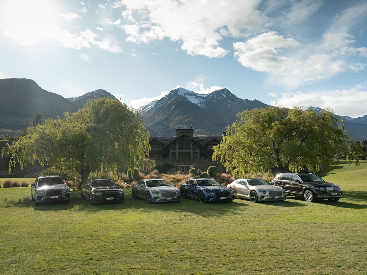 Bentley extraordinary journeys at blanket bay