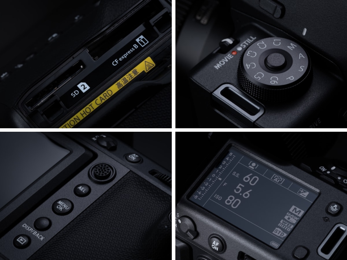 Gfx 100 ii features up close