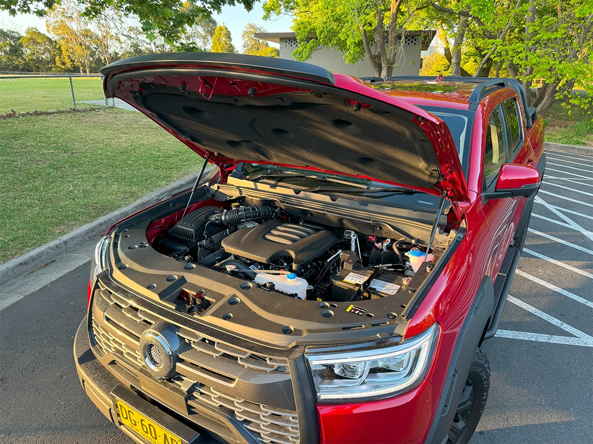 Gwm canon xsr engine bay