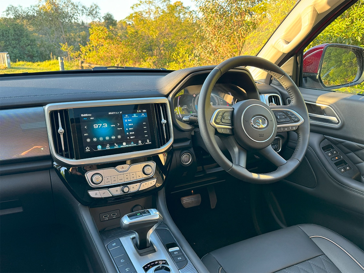 Gwm canon xsr interior dashboard