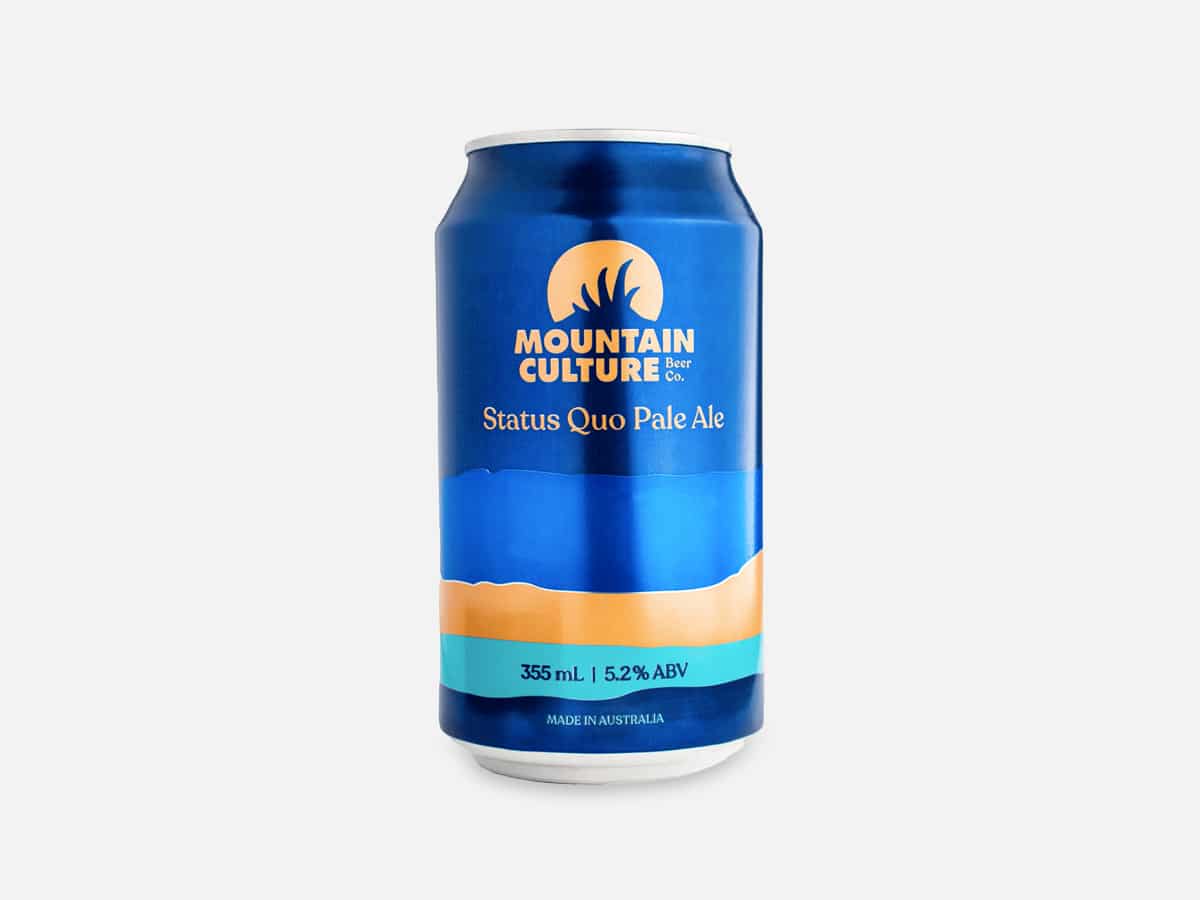Product image of Mountain Culture Status Quo Pale Ale with white background