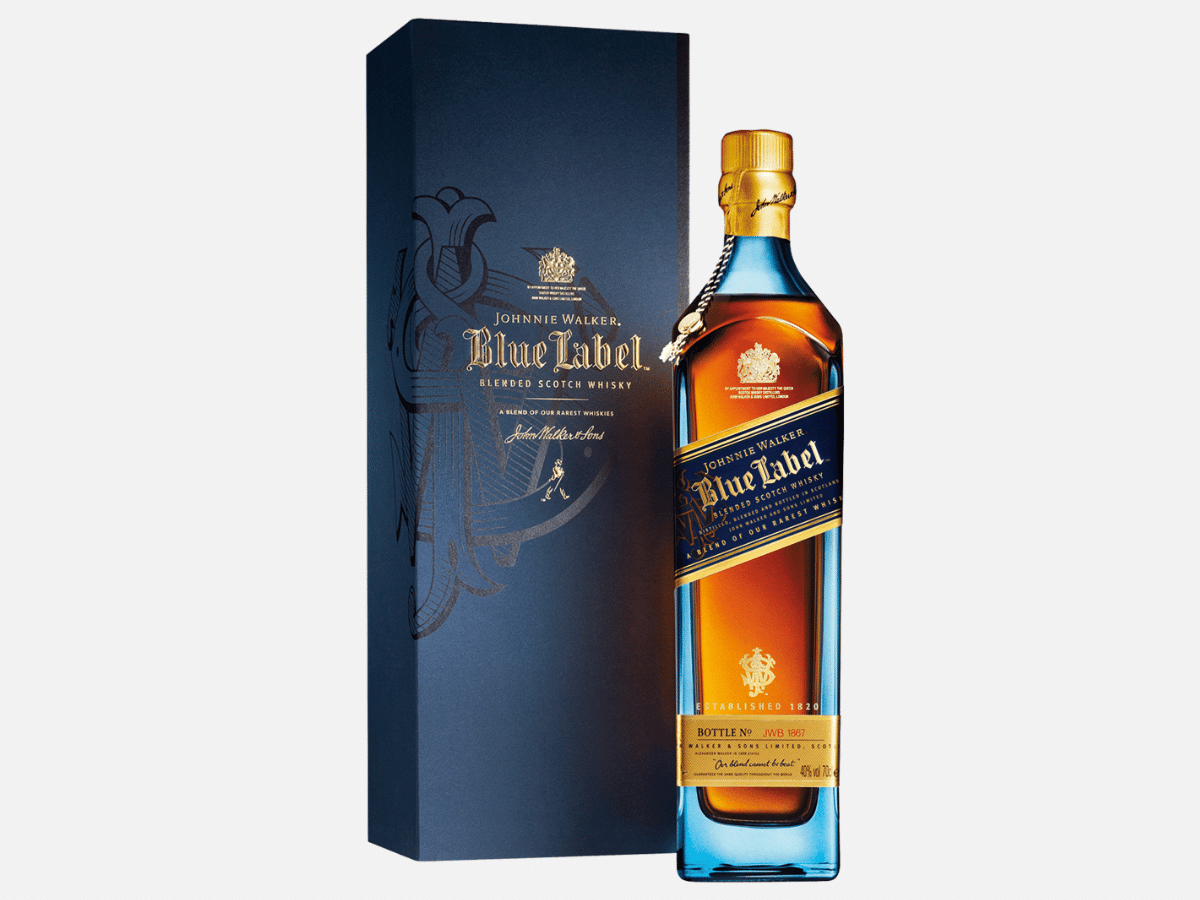 Johnnie Walker Blue Label blended Scotch whisky | Image: Johnnie Walker