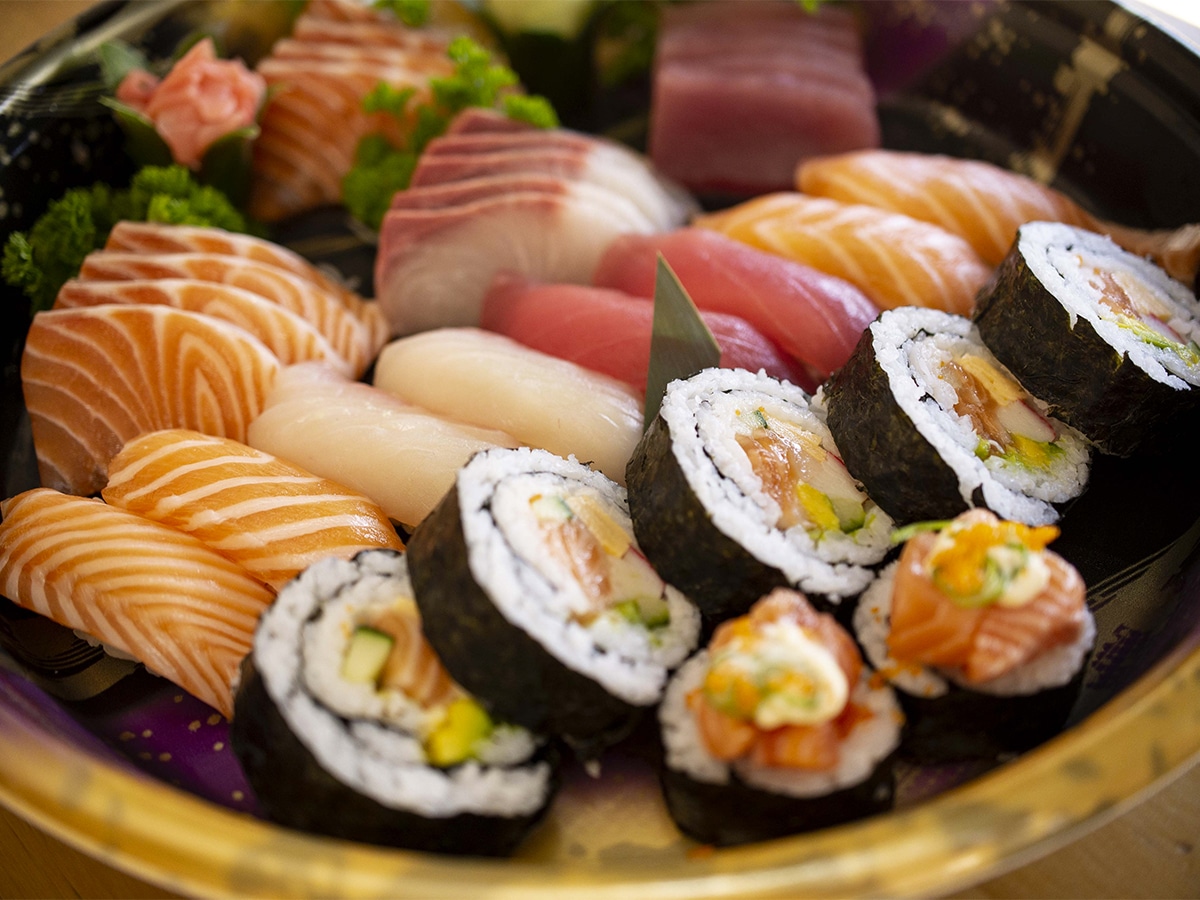 Hinoki Japanese Pantry menu sushi platter