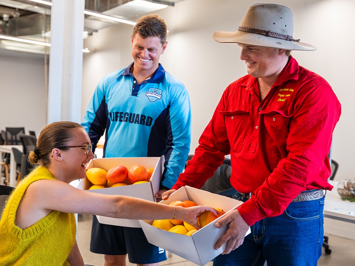Australian mangoes delivers summer sunshine to workers stuck indoors