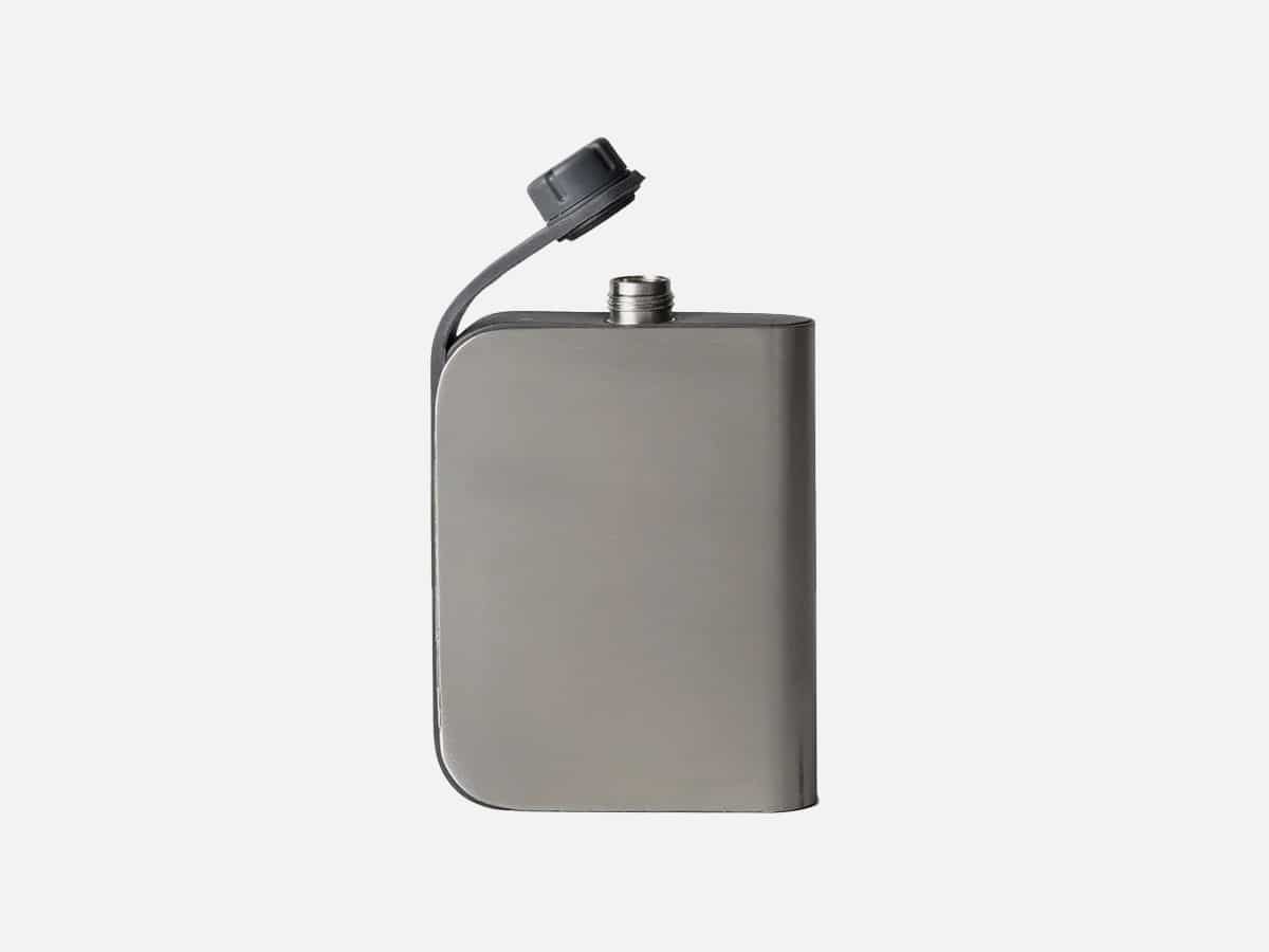 Product image of Rabbit Tethered Hip Flask with white background