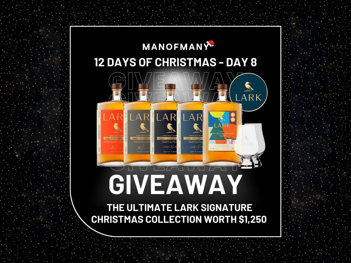 Man of Many 12 days of Christmas giveaways day 8: Ultimate Lark Whisky Signature Christmas Collection | Image: Man of Many 