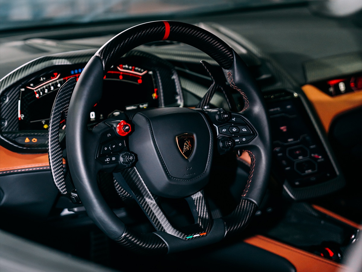 Lamborghini revuelto australia interior