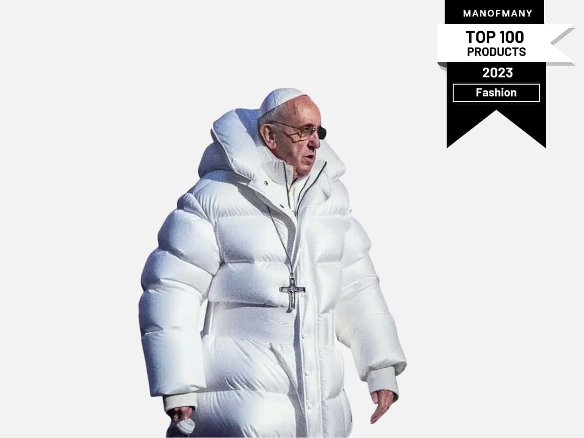 AI-generated image of Pope Francis wearing a puffer jacket | Image: X (formerly Twitter)