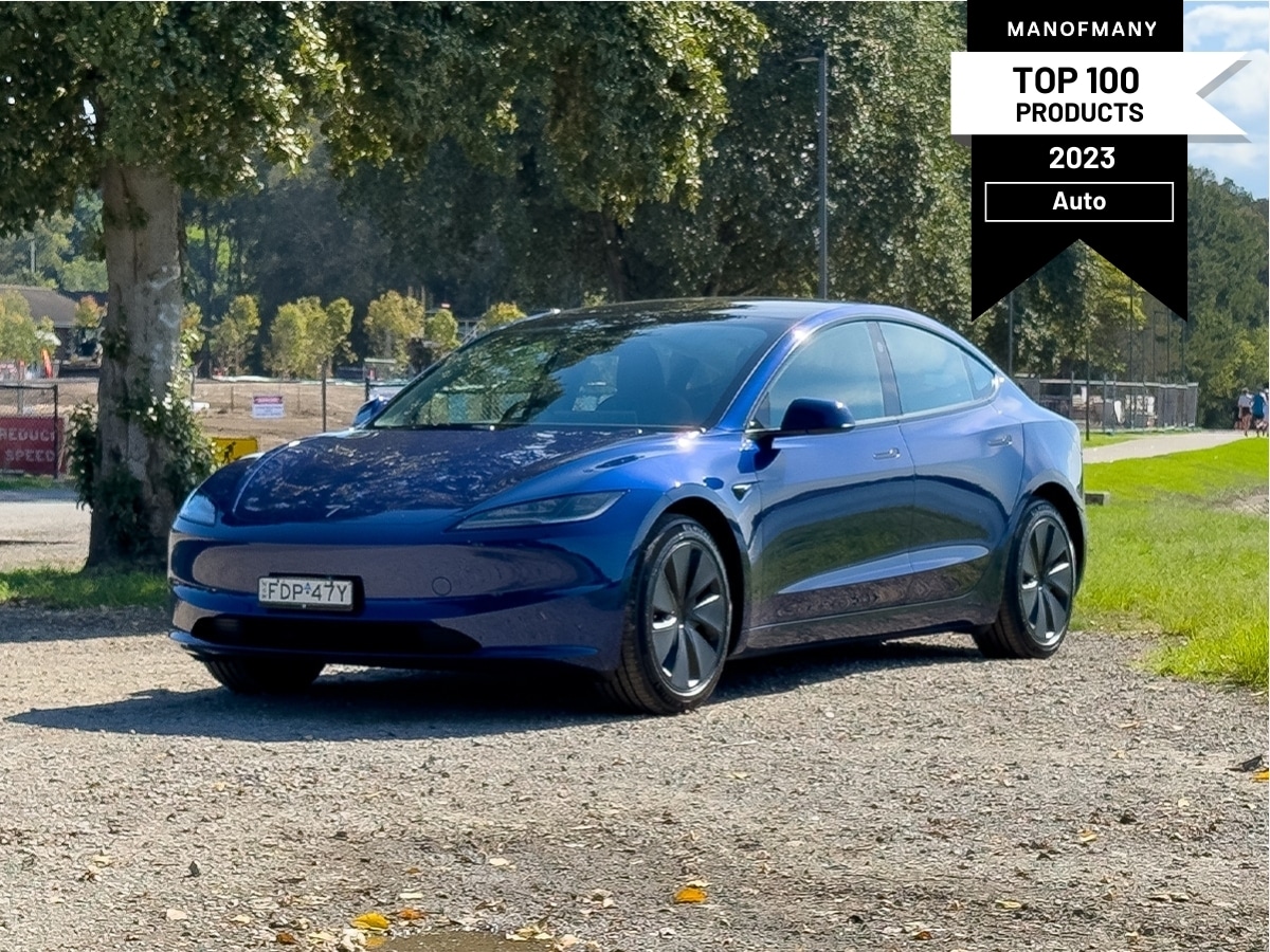 2024 Tesla Model 3 is much improved, making it the best electric vehicle we've driven this year and the best value-for-money car on the road | Image: Ben McKimm / Man of Many