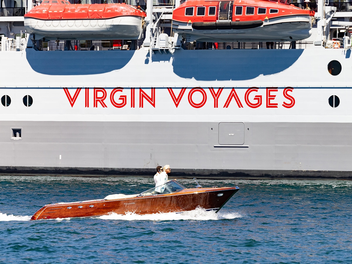 Sir richard branson welcomes virgin voyages to australia