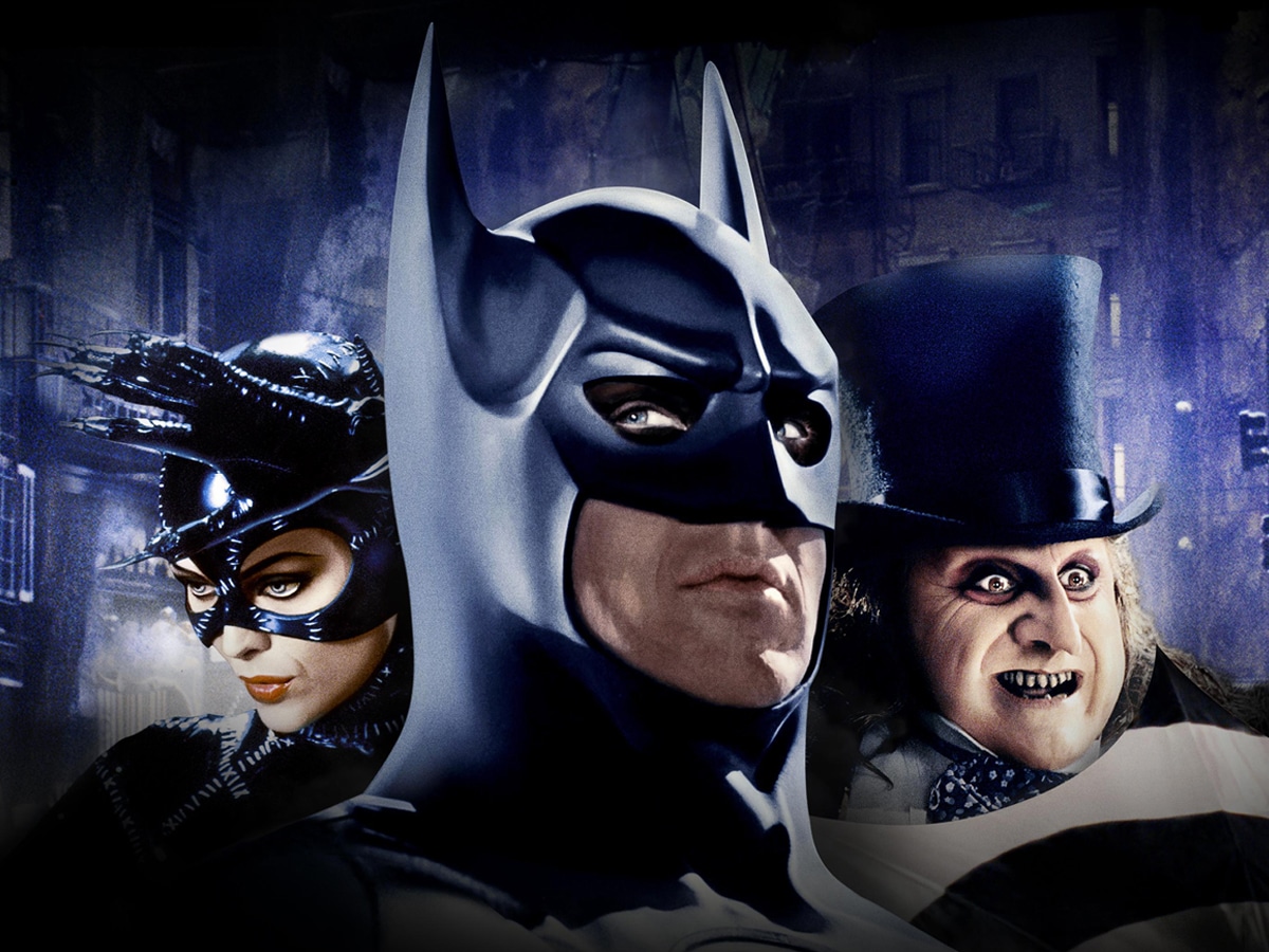 Michael Keaton, Michelle Pfeiffer and Danny DeVito in ‘Batman Returns’