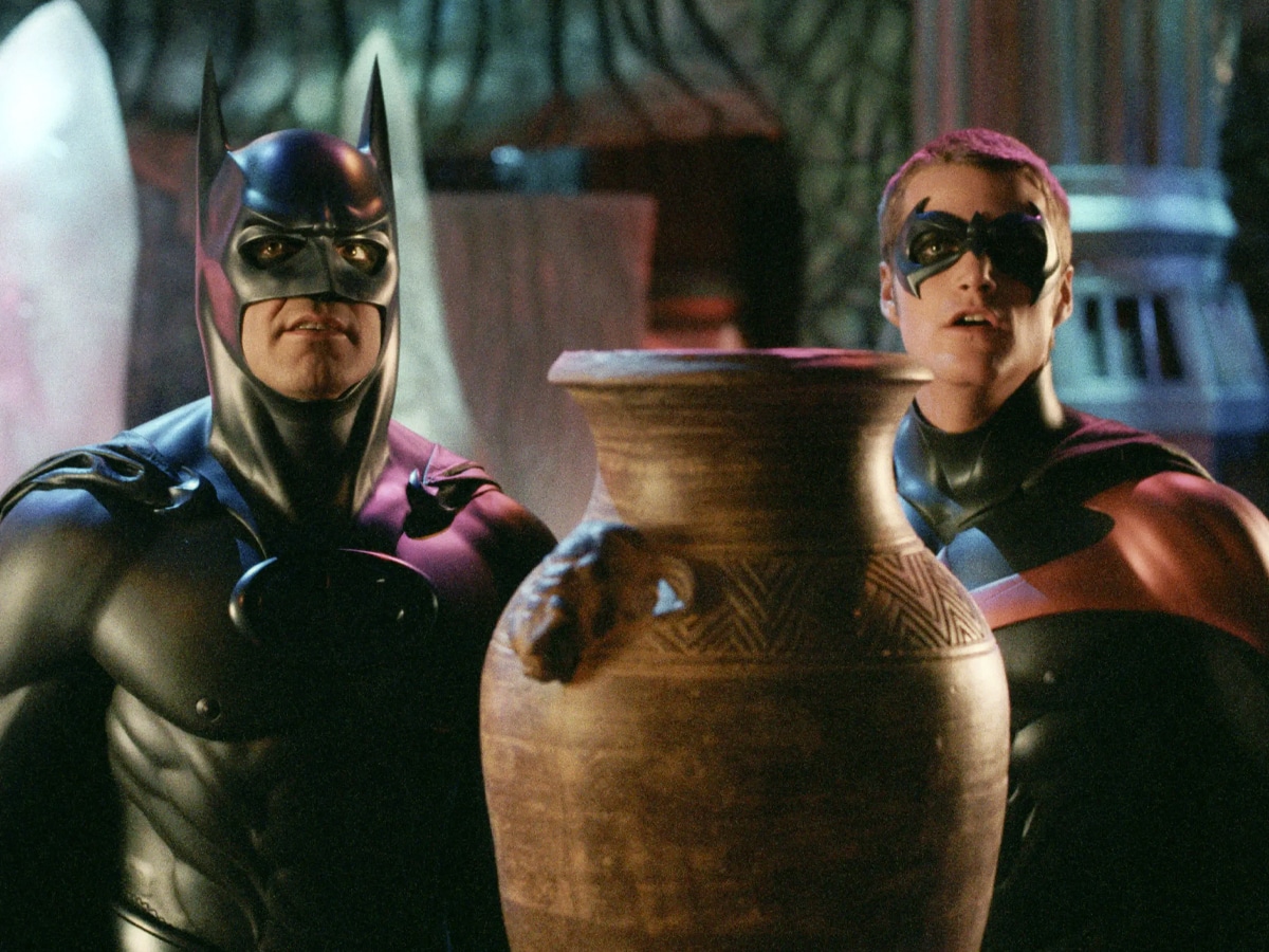 George Clooney and Chris O'Donnell in ‘Batman & Robin’