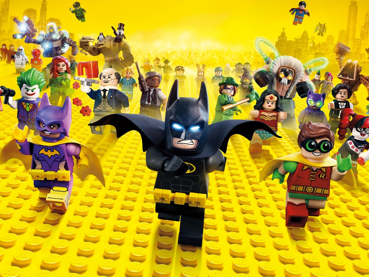 The LEGO Batman Movie animated film poster