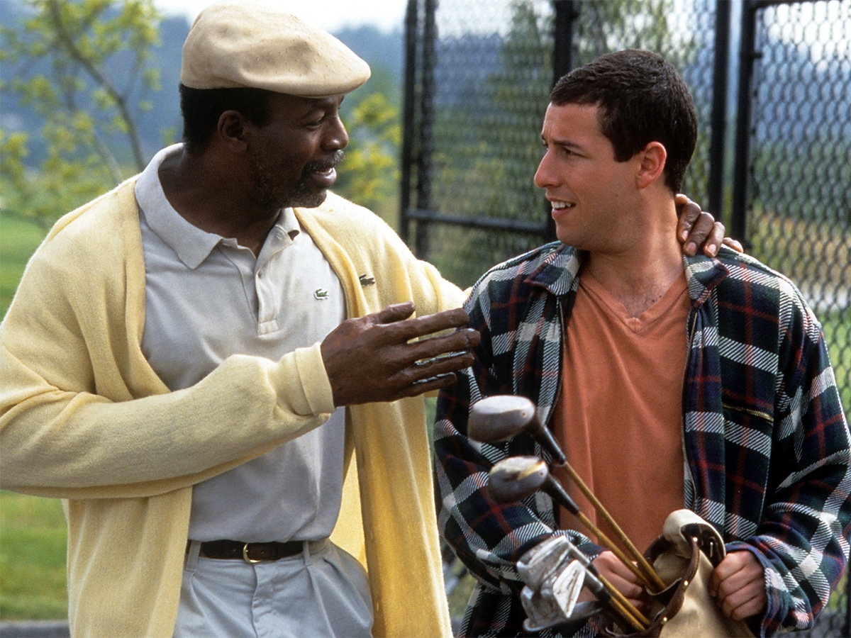 Adam Sandler and Carl Weathers in ‘Happy Gilmore’