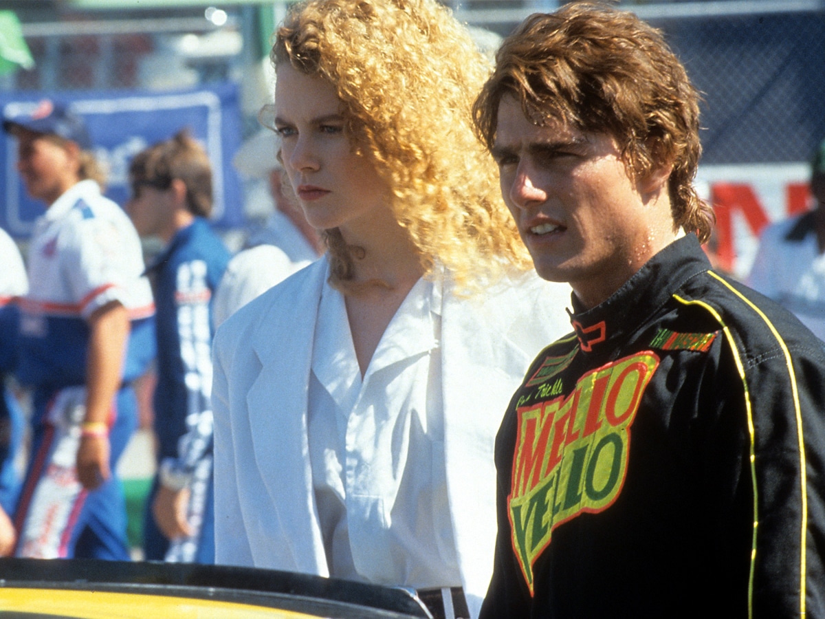 Tom Cruise and Nicole Kidman in 'Days of Thunder'