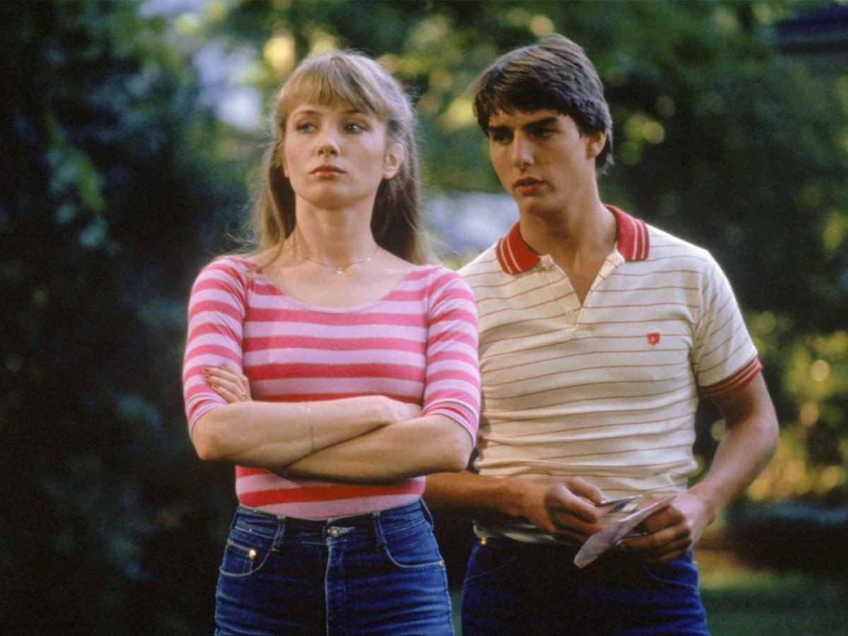 Tom Cruise and Rebecca De Mornay in 'Risky Business'