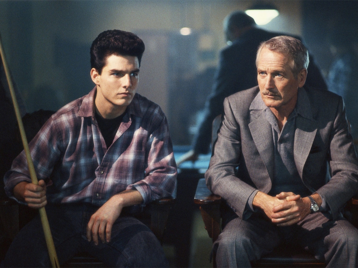 Tom Cruise and Paul Newman in 'The Color of Money'
