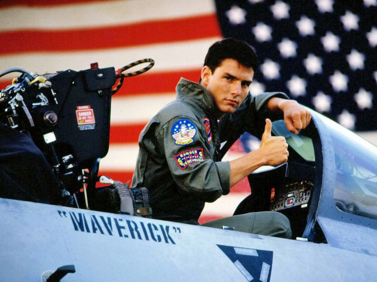 Tom Cruise in 'Top Gun'