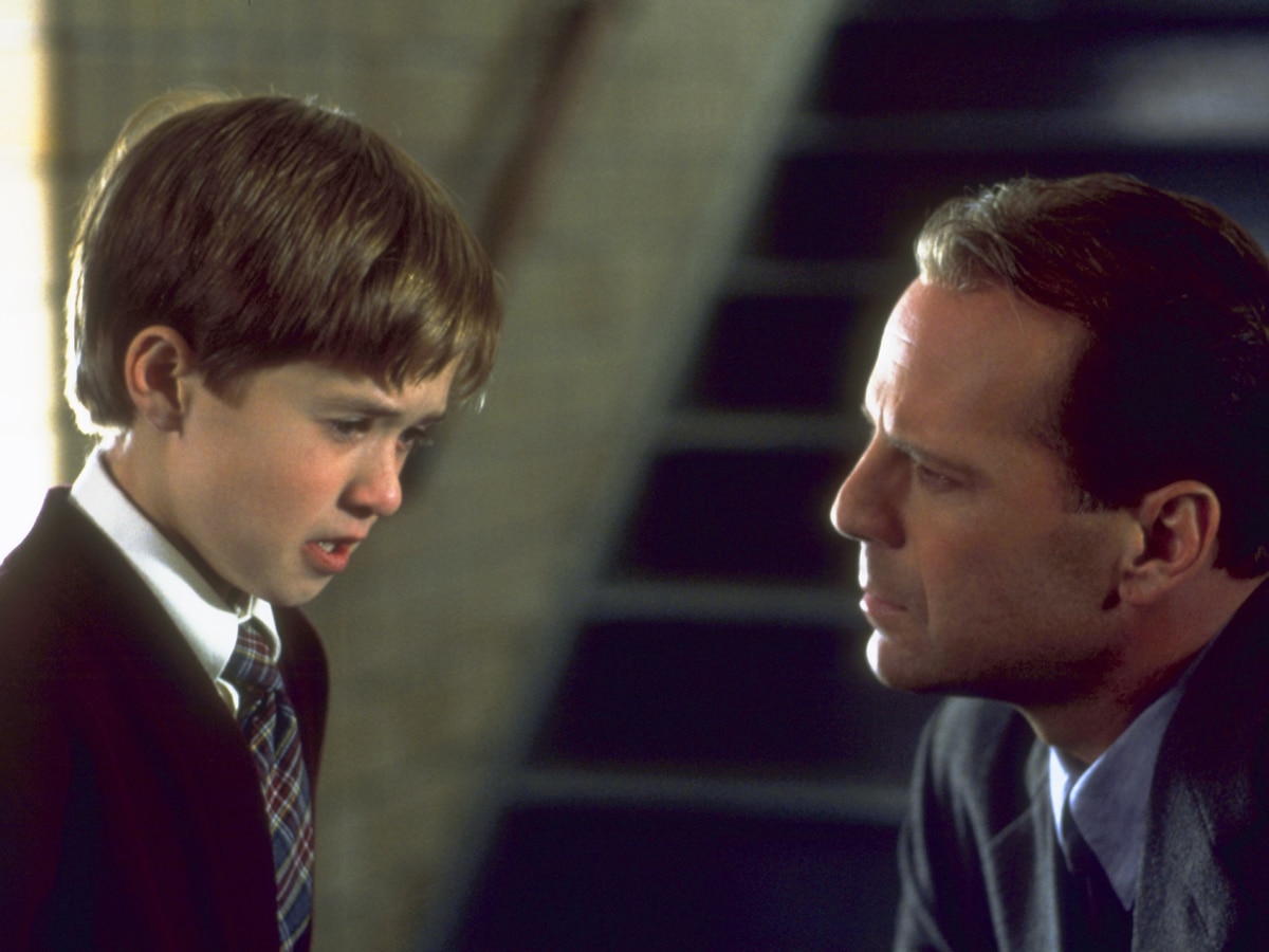 Bruce Willis and Haley Joel Osment in ‘The Sixth Sense’