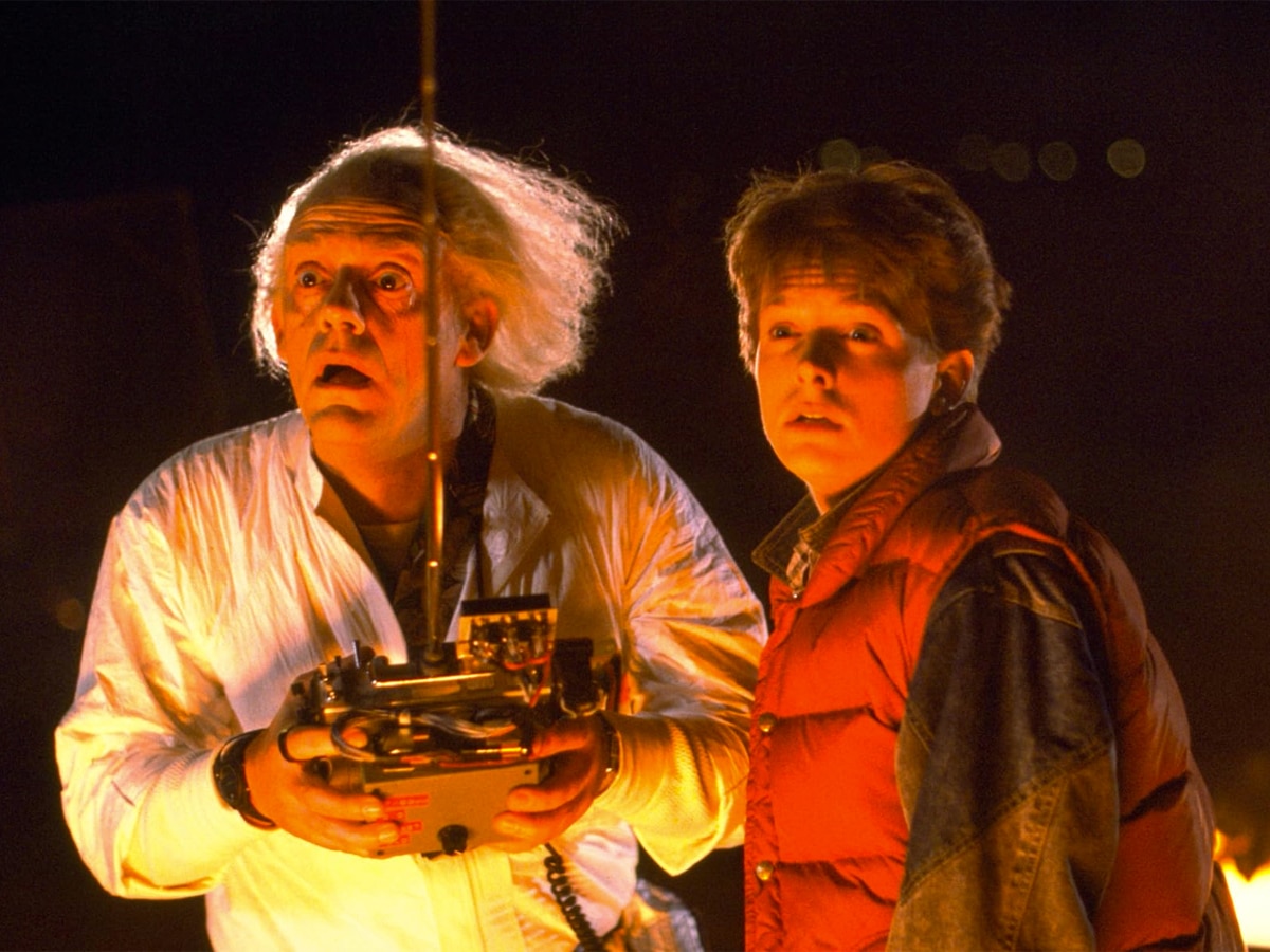 Michael J. Fox and Christopher Lloyd in ‘Back to the Future’