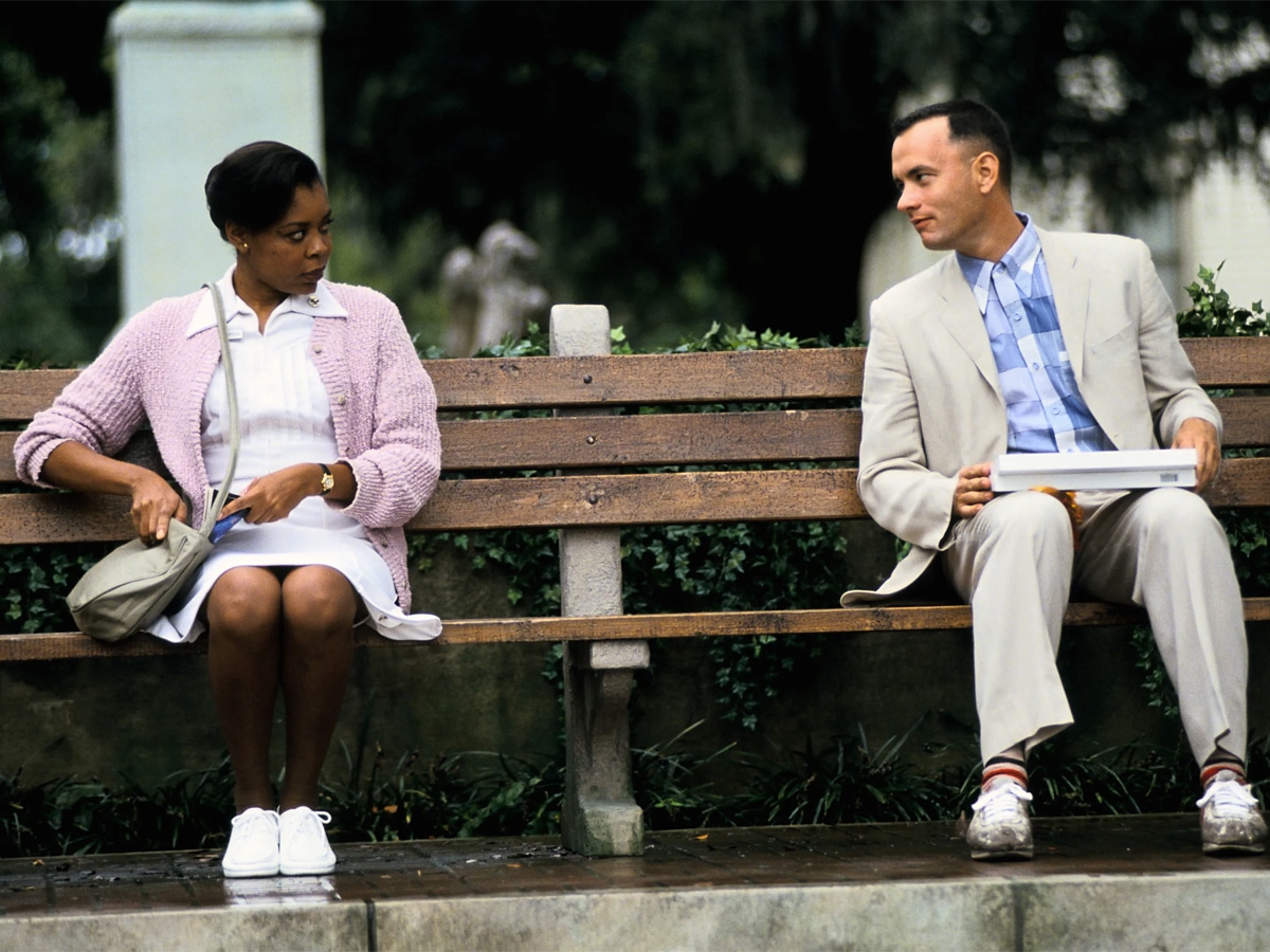 Tom Hanks and Rebecca Williams in ‘Forrest Gump’