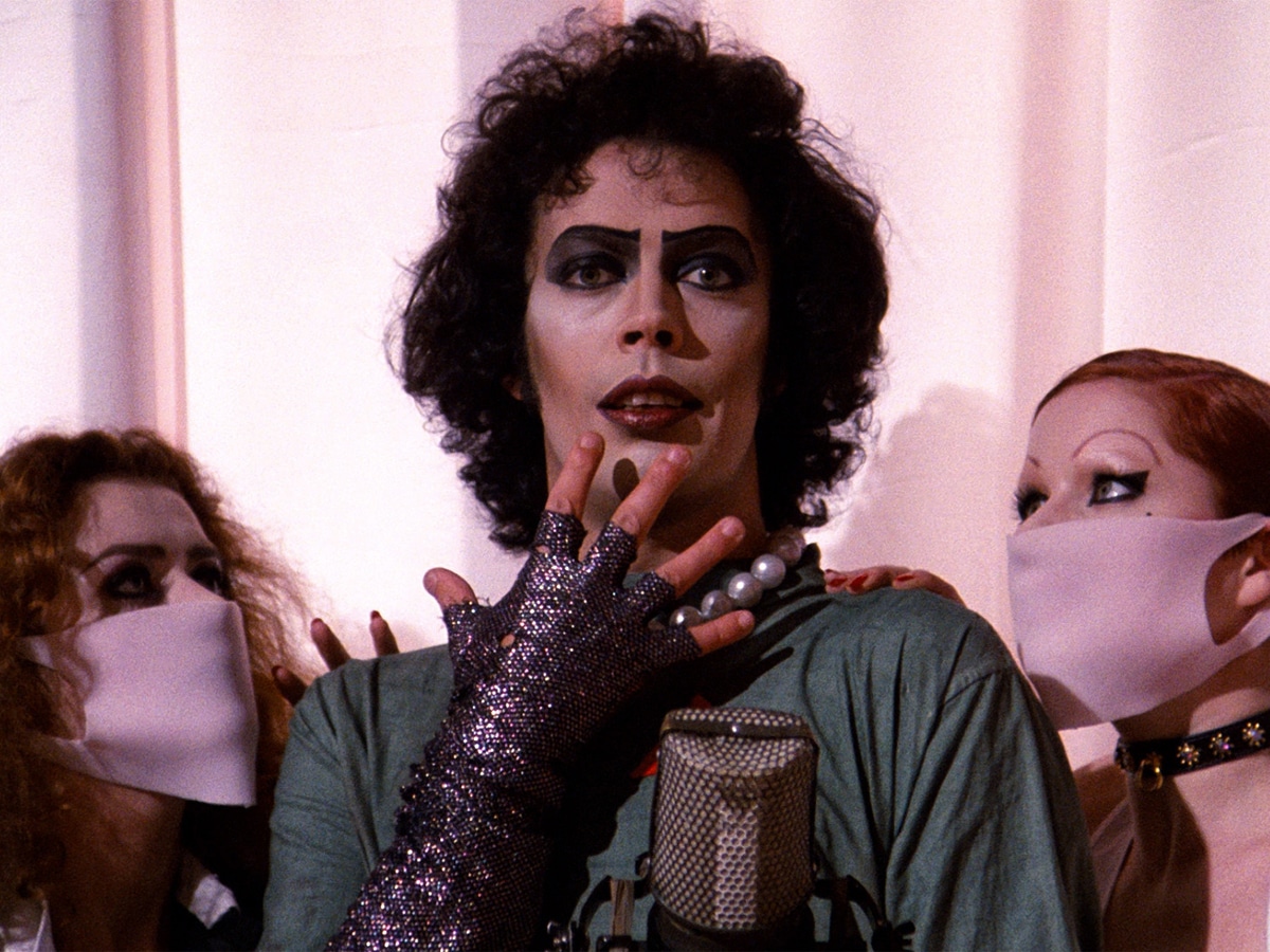 Tim Curry, Nell Campbell, and Patricia Quinn in ‘The Rocky Horror Picture Show’