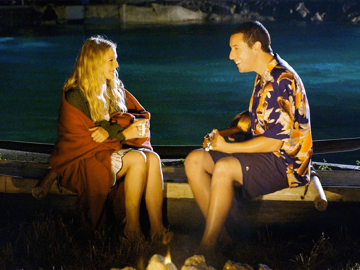 Drew Barrymore and Adam Sandler in ’50 First Dates'