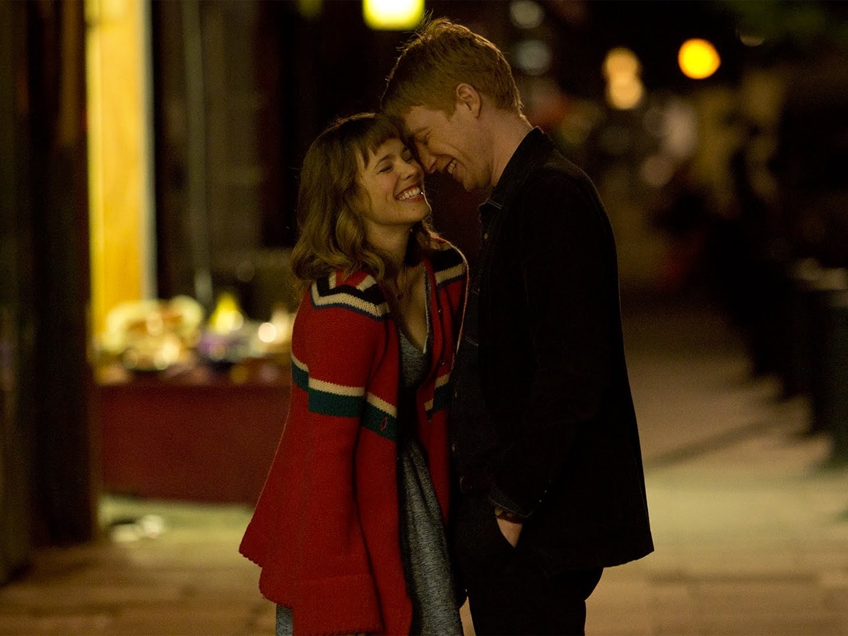 Rachel McAdams and Domhnall Gleeson in ‘About Time'