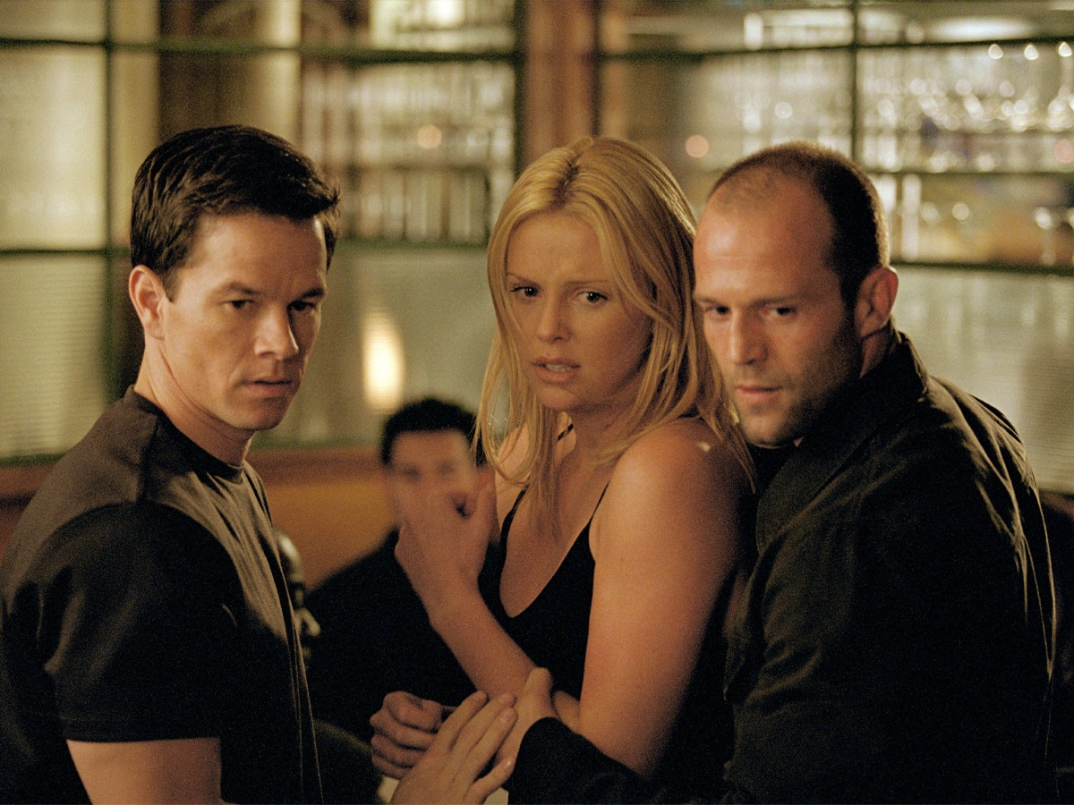 Charlize Theron, Mark Wahlberg, and Jason Statham in ‘The Italian Job’