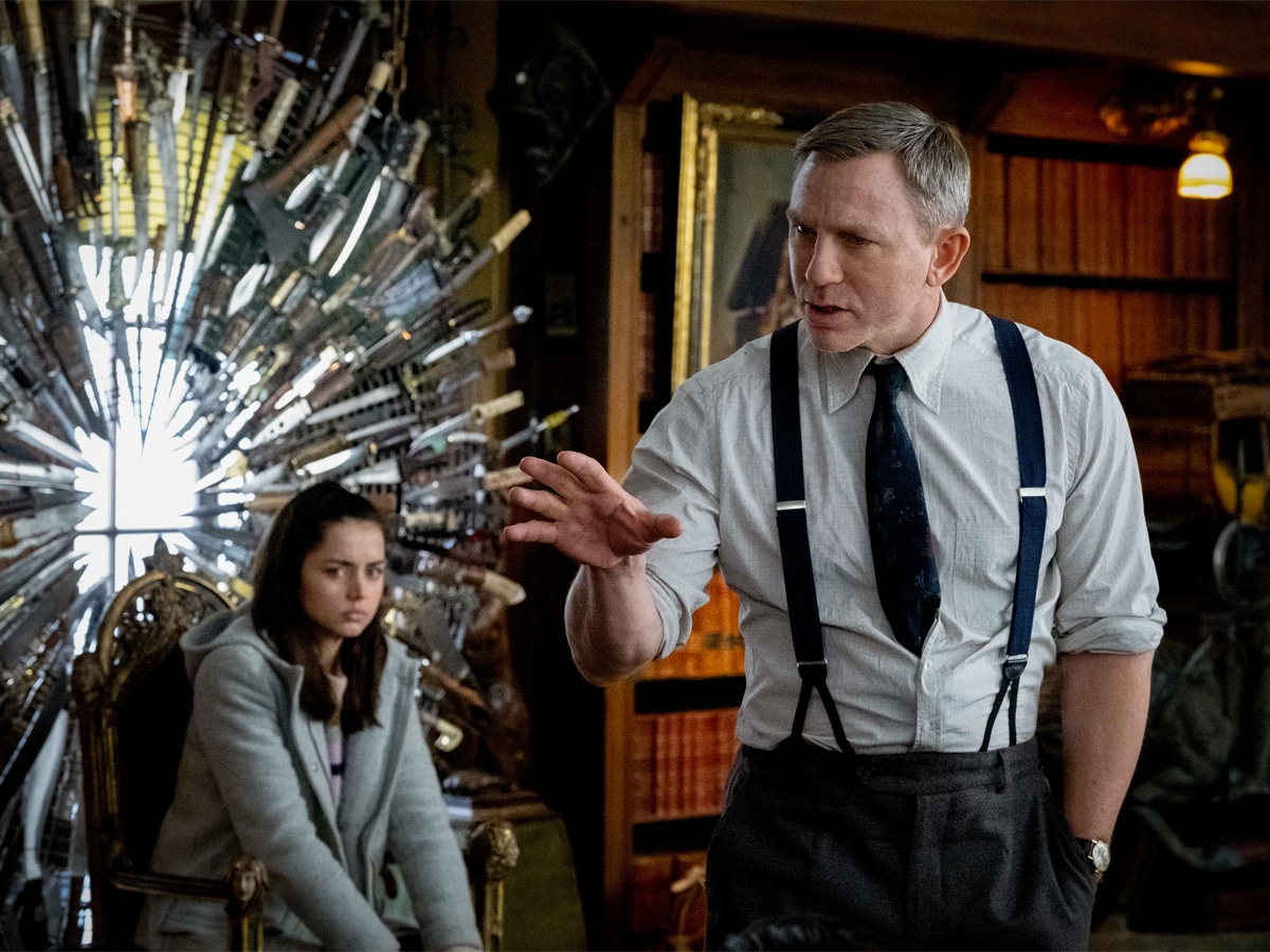 Daniel Craig and Ana de Armas in ‘Knives Out’