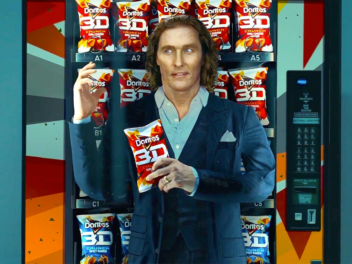 Matthew McConaughey in Doritos Super Bowl LV Commercial