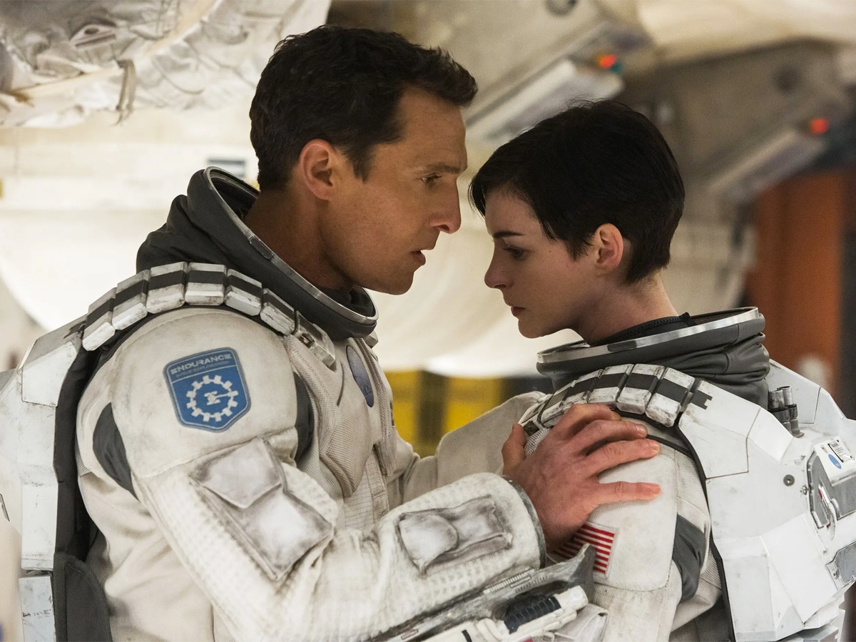 Matthew McConaughey and Anne Hathaway in ‘Interstellar’