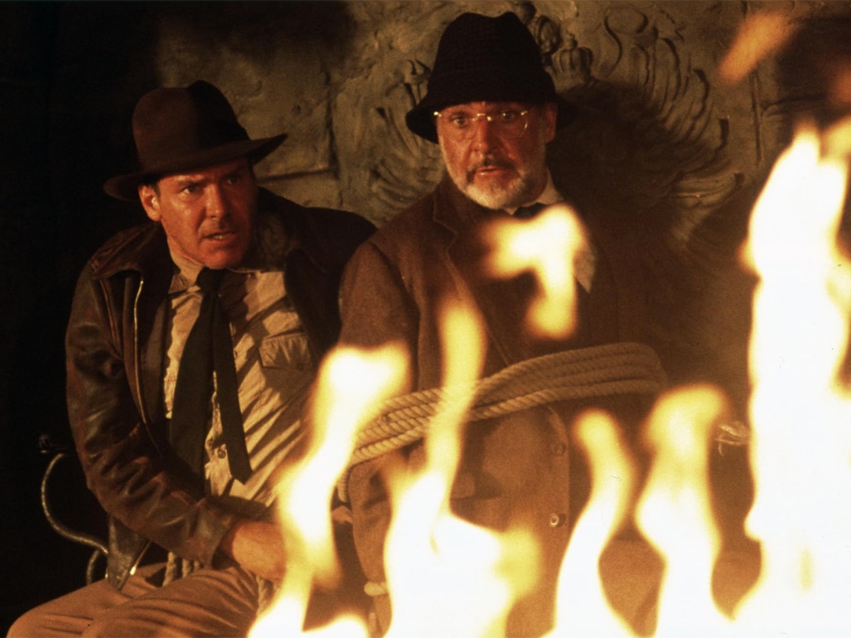 Sean Connery and Harrison Ford in ‘Indiana Jones And The Last Crusade’