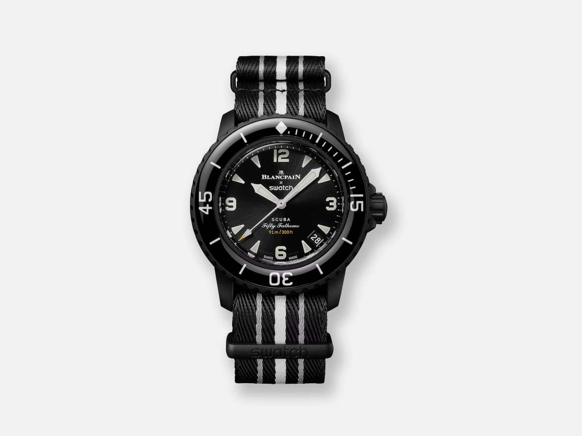 Blancpain X Swatch Scuba Fifty Fathoms Oceans of Storm | Image: Swatch