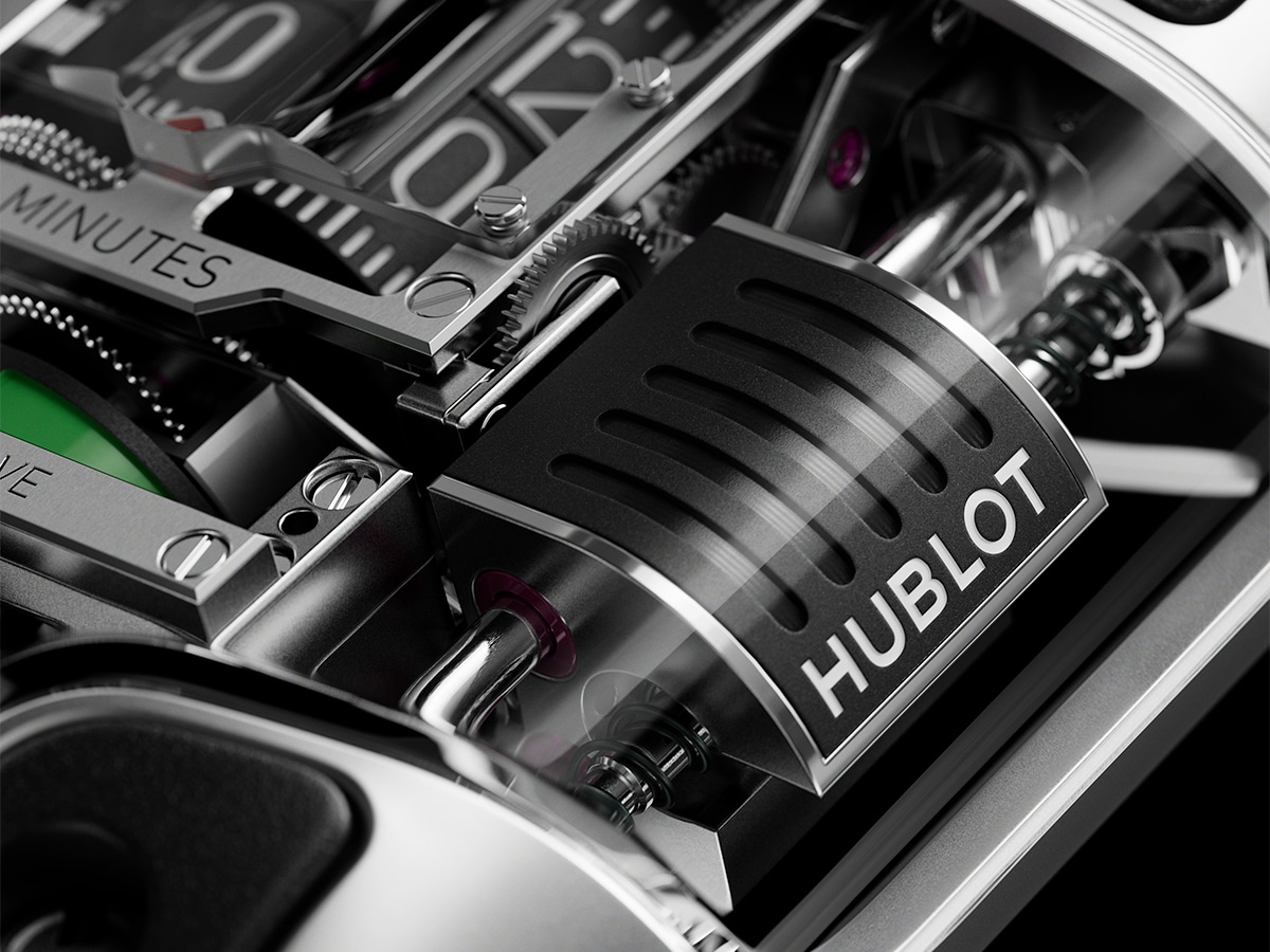 Hublot MP-10 Tourbillon Weight Energy System Titanium | Image: Hublot